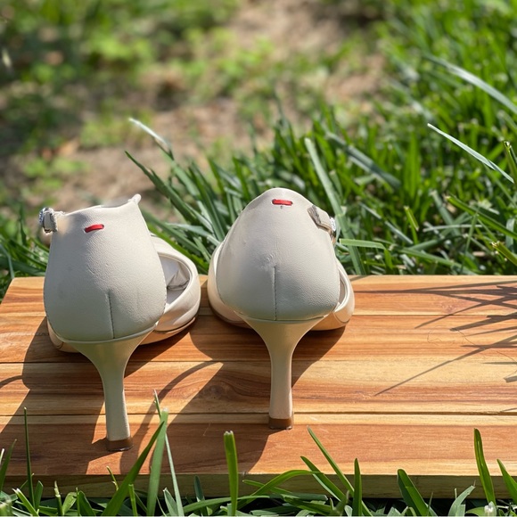 AEYDE Selma cream leather color Pointed Toe Pump (Women) SIZE 37 - Picture 12 of 13